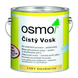 Osmo 1101 čistý vosk pro exotické dřeviny bezbarvý 2,5 lt