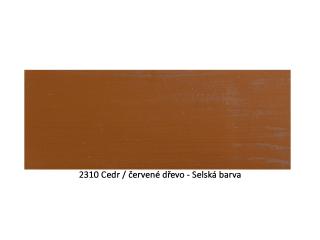 Osmo 2310 Selská barva na dřevo Cedr/červené dřevo 0,75 l