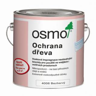 Osmo 4006 ochrana dřeva vosková impregnace bezbarvá 2,5 L