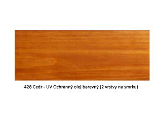 Osmo 428 UV ochranný olej Barevný Cedr 0,125 L