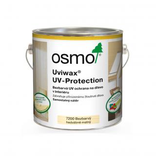 Osmo 7200 Uviwax UV ochrana bezbarvý 2,5 L  + zdarma dárek v hodnotě 318 Kč -  Anza Elite štětec plochý 100 mm