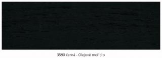 Osmo olejové mořidlo - vzorové sáčky 0,005 lt Odstíny: 3590 - Černá