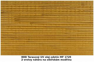 Terasový UV olej odstín 1729 - balení 2,7 L