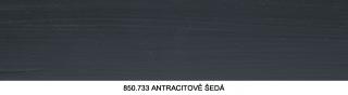 Venkovní olejová barva 850.733 Antracitově šedá 2,5 L  + zdarma dárek v hodnotě 279 Kč -  Anza Elite outdoor štětec úhlový 75 mm