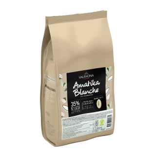 Valrhona Amatika Blanche 35 % 3 kg (originální balení)