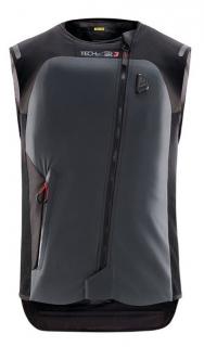 Airbagová vesta TECH-AIR®3 system ALPINESTARS (černá/tmavě šedá) 2024  + první servis v hodnotě 1299 Kč zdarma Velikost: 2XL
