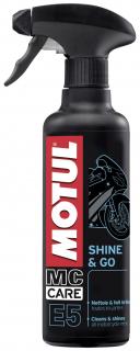 Leštění a oživení plastů MOTUL E5 SHINE & GO 400 ml