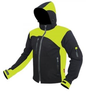 Pánská softshell bunda s kapucí Maxx 2714 yellow Velikost: 2XL