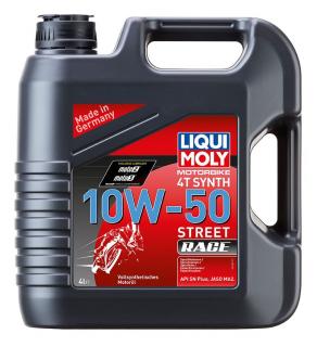 Plně syntetický motorový olej 4T 10W50 LIQUI MOLY 4l