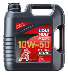 Plně syntetický motorový olej 4T 10W50 offroud LIQUI MOLY 4l