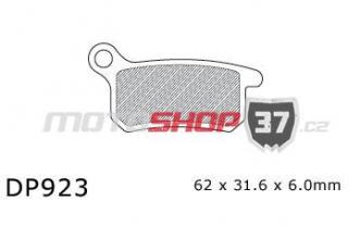 Brzdové destičky OFF-ROAD PRO (zadní)  KTM SX 65 09- (Brzdové destičky pro motocykl KTM SX 65 2009-)