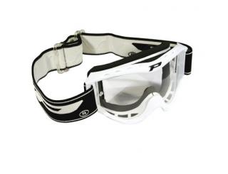 Dětské motokrosové brýle PROGRIP 3101 - bílé