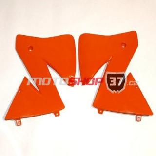 Kryty chladiče-spoilery KTM EXC125-500 01-02