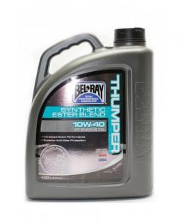 Motorový olej Bel-Ray THUMPER RACING SYNTHETIC ESTER BLEND 4T 10W40 4l