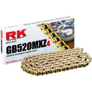 Řetěz RK 520 MXZ5 (118čl) - zlatý