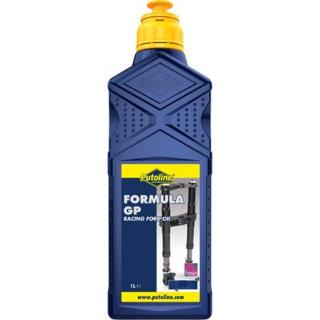 Tlumičový olej Putoline GP Formula (1L) (Špičkový olej do vidlic s obsahem moderních aditiv. Garantuje bezkonkurenční mazací vlastnosti, stabilní viskozitu a snižuje tření. Je vhodný pro závodní účely.)