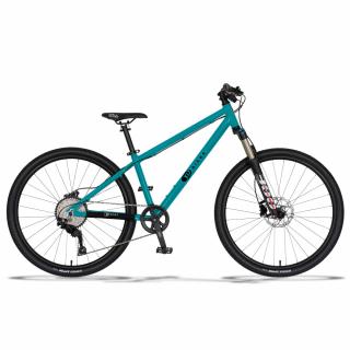 Kubikes 26 MTB disc + odpružená vidlice - tyrkysová