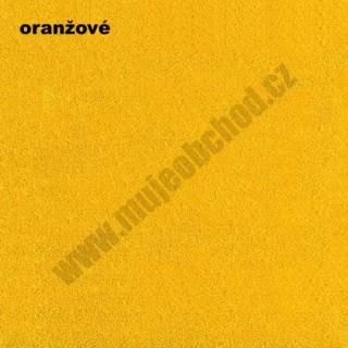 Darland Prostěradlo froté oranžové 140x70