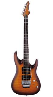 Aria MAC45 DCS - elektrická kytara-zboží bylo vystaveno na prodejně