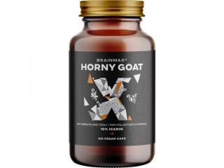 BrainMax Horny Goat standardizovaný extrakt na 10% icarinu, škornice, 500 mg, 100 rostlinných kapslí