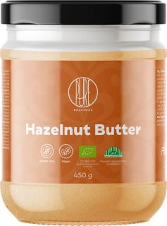 BrainMax Pure Hazelnut Butter, 100% Lískooříškový krém, BIO, 450 g