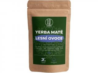 BrainMax Pure Yerba Maté, Lesní ovoce, 1000 g