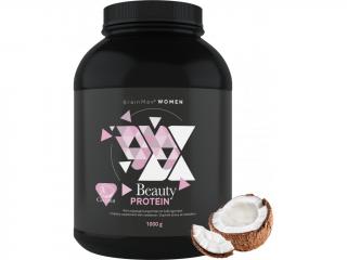 BrainMax Women Beauty Protein, protein pro ženy s kolagenem, keratinem a vitamíny, 1000 g Příchuť: Kokos