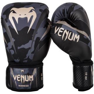Venum Impact Boxing Gloves - Dark Camo/Sand Velikost: 10oz