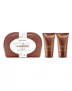 Cotril K-SMOOTH SET cestovní balení šampon 50ml, maska 50ml pro hladké vlasy