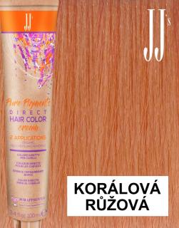 JJ Direct Barva Champagne Rose Korálová Pastelová 100ml