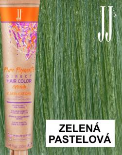 JJ Direct Barva Green Dew zelená Pastelová 100ml