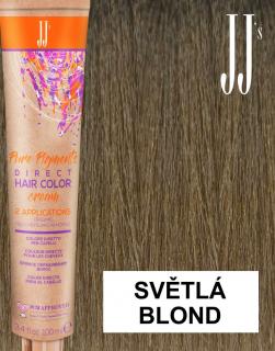 JJ Direct Barva Light Blond Světlá blond 100ml