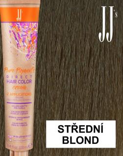 JJ Direct Barva Medium Blond Střední blond 100ml