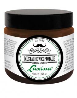 Luxina MUSTACHE WAX POMADE vosk pro vousy, kvalitní přirozené zpevnění 50ml