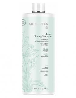 Medavita CHOICE Color Glowing Šampon pro zvýraznění lesku a výživu vlasů Obsah: 1000 ml