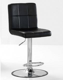 Multifunkční židle HAIR HAPPY s opěrkou pro nohy Barva: Černá