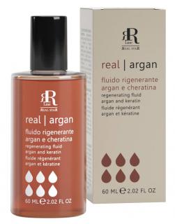 RR Line ARGAN STAR Fluid pro regeneraci kudrnatých a chemicky ošetřovaných vlasů 60ml