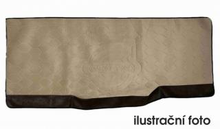 Přehoz na postel Alcantara s koženkou SCANIA od2009 i 2017 (Alcantara - umělý semiš)