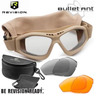 Brýle balistické REVISION bullet ant DELUXE KIT tactical TAN desert coyote (Brýle balistické REVISION bullet ant DELUXE KIT tactical TAN desert coyote)
