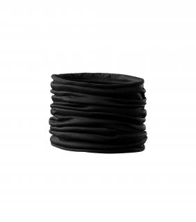 Černý tubulární multifunkční šátek nákrčník Twister (Nákrčník Twister černý (multifunkční šátek))