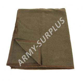 Deka Army khaki vlněná 235x140cm