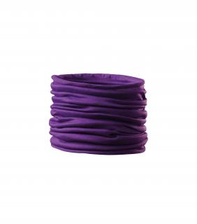 Fialový tubulární multifunkční šátek nákrčník Twister (Nákrčník Twister lila (multifunkční šátek) fialový)