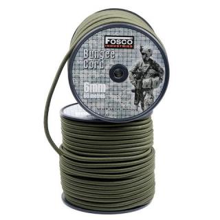 Gumová šňůra Bungee cord 6mm 30 metrů