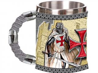 Hrnek (korbel) templářských rytířů Knight Templar 400ml 39151