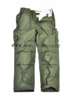 Kalhoty polní M65 US originál oliv Vietnam 1968 Davis MFG