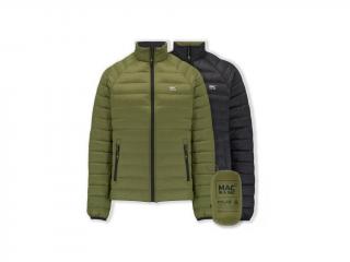 Lehká péřová oboustranná bunda Mac In a Sac® Polar Khaki/Black