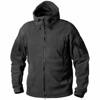 MIKINA FLEECOVÁ BUNDA HELIKON PATRIOT černá BL-PAT-HF-01 (Mikina Helikon Patriot Heavy Fleece Jacket černá BL-PAT-HF-01)