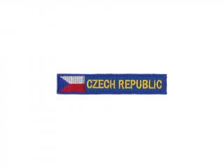 Nášivka Česká republika - modrá