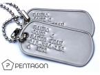 Ražba identifikačních známek US Dog Tags Pentagon