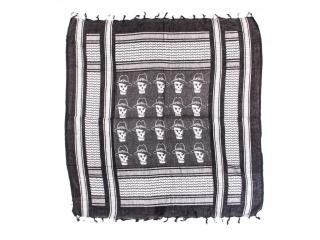 Šátek palestina (shemagh, arafat) lebka BOOTS AND BRACES MMB